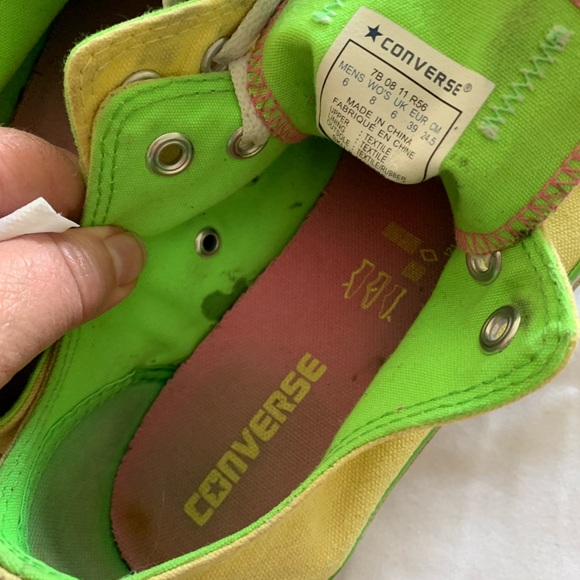 Converse all star Chuck Taylor shoes Woman’s 8 Mens 6 - Picture 9 of 14